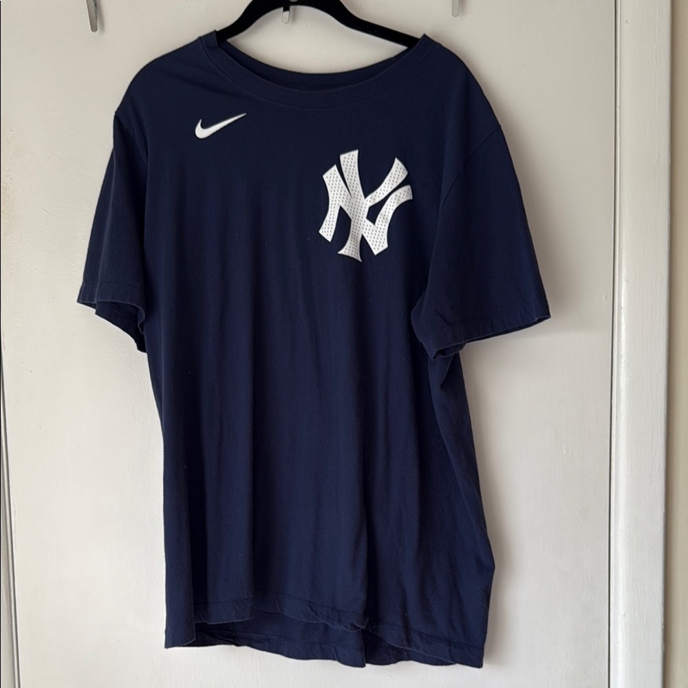 Nike Dark Blue New York Yankees Soto 22 Tee t shirt nyc baseball